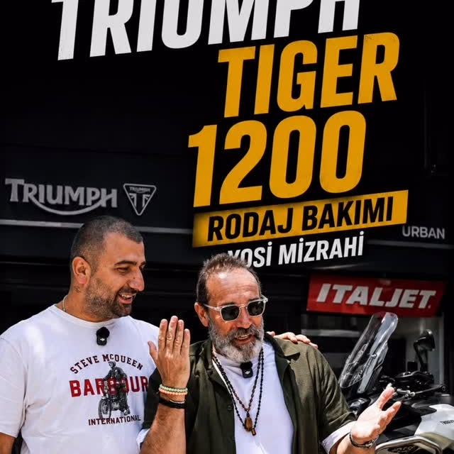 2026 TIGER 1200 RODAJ BAKIMI x Yosi Mizrahi @yosimiz